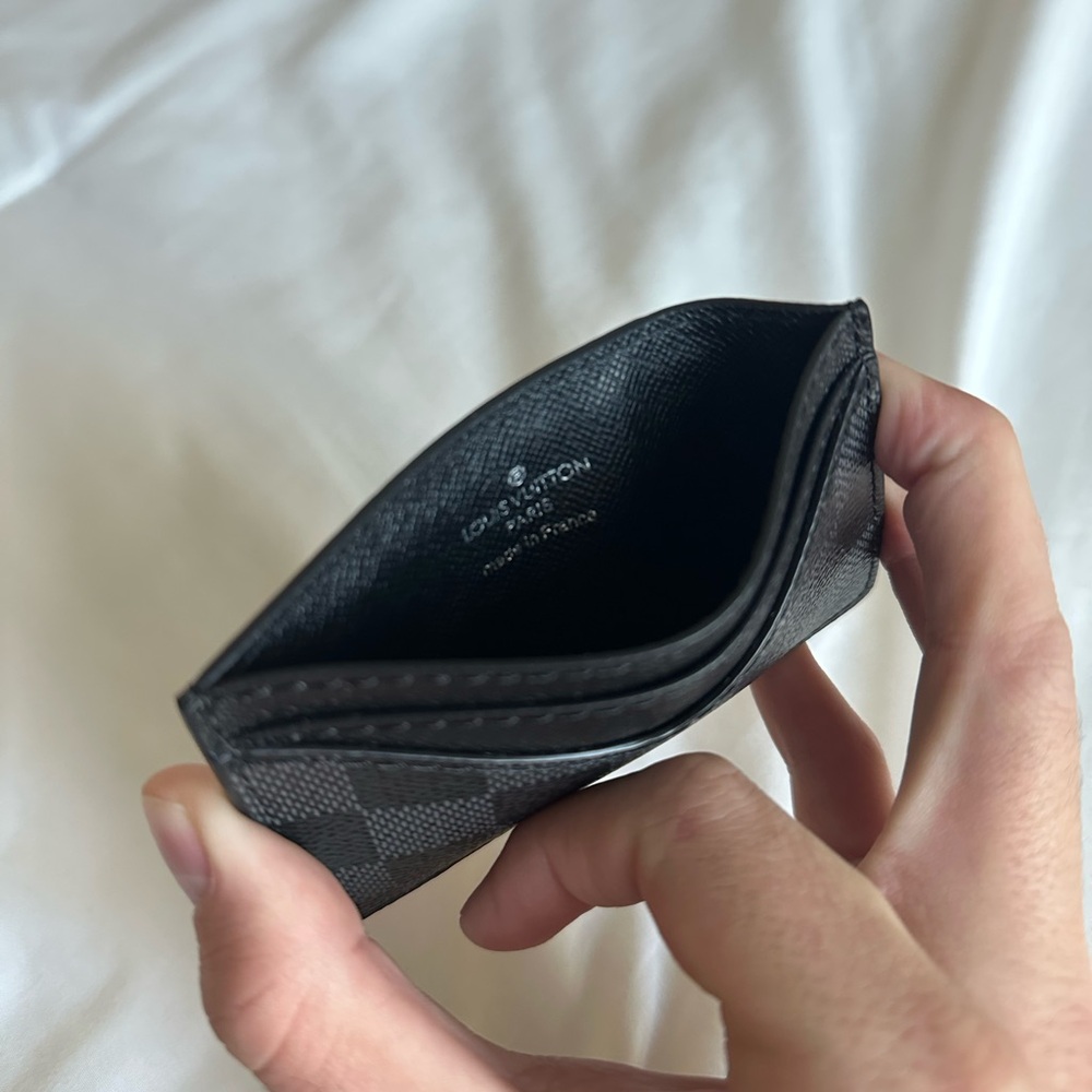Louis Vuitton Black Checkered Neo Card Holder - Picture 3 of 3